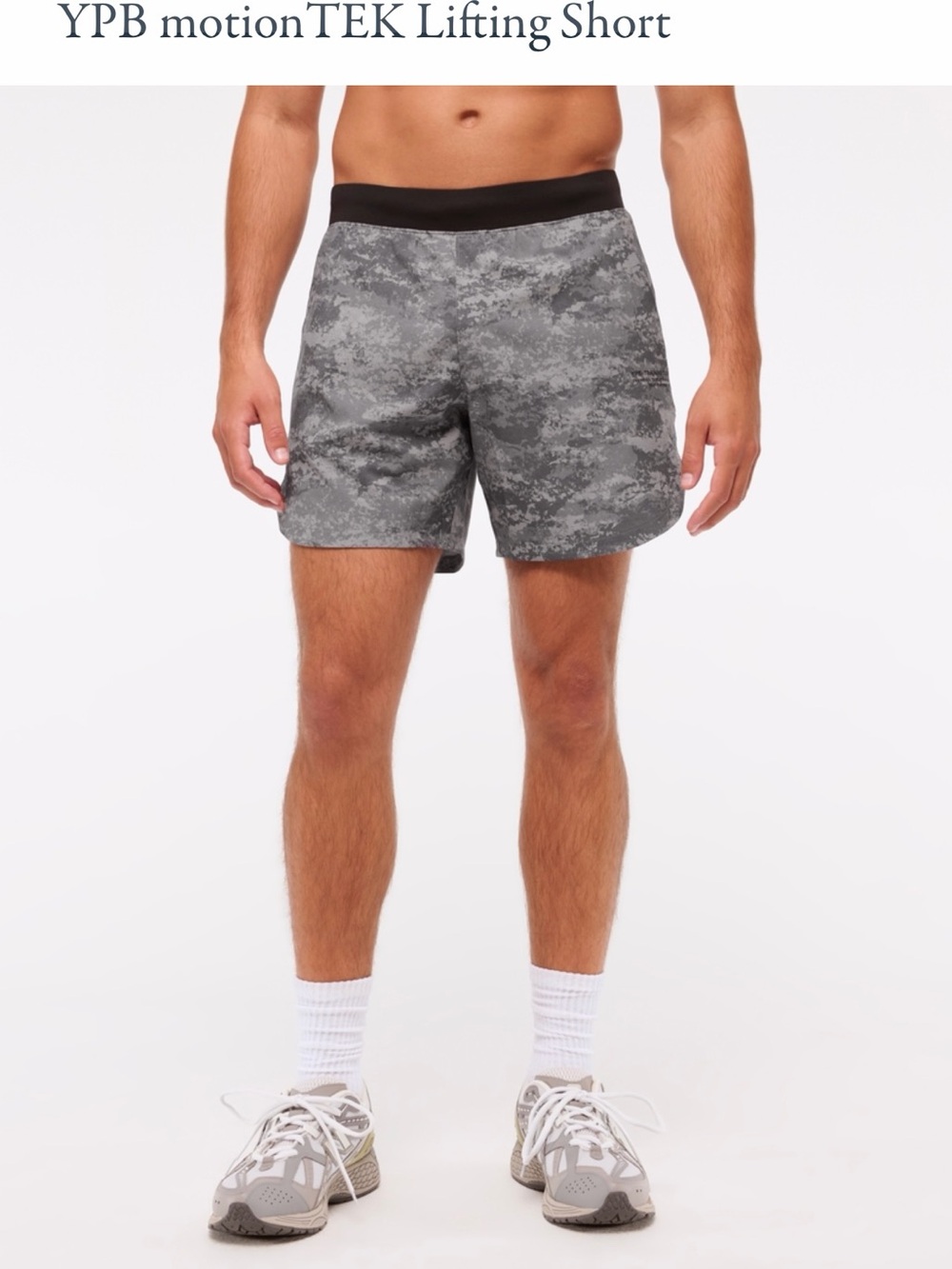 YPB motionTEK Lifting Short - Large (6in inseam)